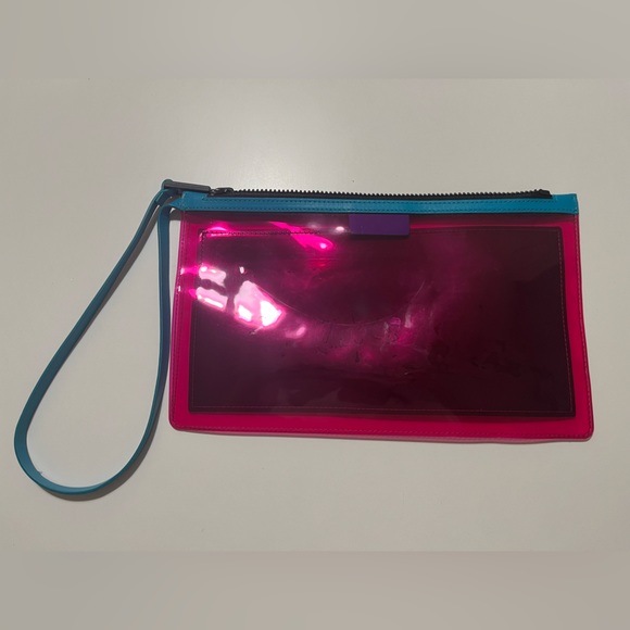 Versace clear vinyl clutch - Picture 5 of 5